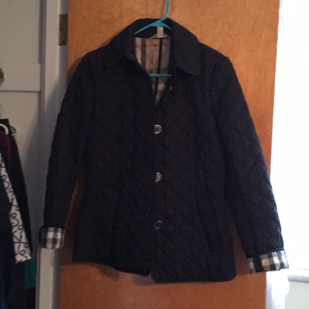 Burberry quilted jacket